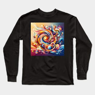 Spiraling Symphony Long Sleeve T-Shirt